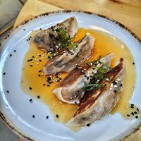 Gyozas 3/5 at Roots & Rolls in Barcelona