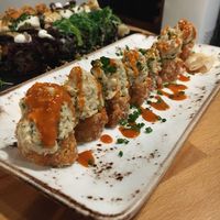 Geisha rolls at Roots & Rolls in Barcelona