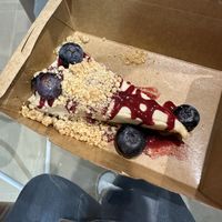 Cheesecake  at Roots & Rolls in Barcelona