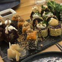 Great sushi second time aroundd  at Roots & Rolls in Barcelona