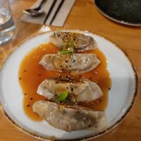 Gyoza at Roots & Rolls in Barcelona
