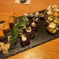 Sushi Platter  at Roots & Rolls in Barcelona