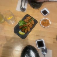 Karaage & Kimchi  at Roots & Rolls in Barcelona