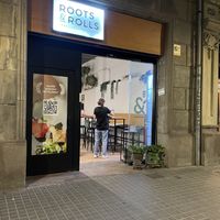 Entrance  at Roots & Rolls in Barcelona