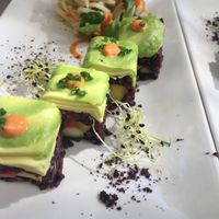 Mango Sushi at Roots & Rolls in Barcelona