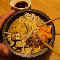 miso-ramen at Roots & Rolls in Barcelona