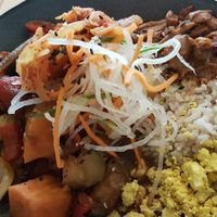 Bibimbap at Roots & Rolls in Barcelona