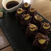 Prickly pear roll at Roots & Rolls in Barcelona