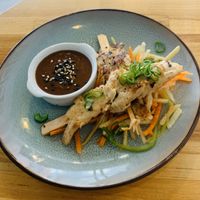 ”Chicken” at Roots & Rolls in Barcelona