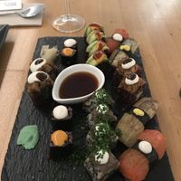 Charing plate 🙌 at Roots & Rolls in Barcelona