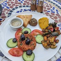 Breakfast at Cafe Blue Sage in Cambridge