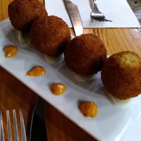 Crocketas at Restaurante Vegano Tierra Madre in Valencia