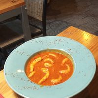 Gambas veganas at Restaurante Vegano Tierra Madre in Valencia