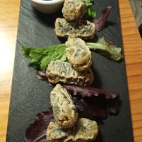 Croquetas de algas y arroz at Restaurante Vegano Tierra Madre in Valencia