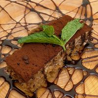 Tiramisú at Restaurante Vegano Tierra Madre in Valencia