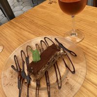 Tiramisu at Restaurante Vegano Tierra Madre in Valencia