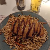 Vegan yakisoba at UDON in Escaldes-engordany