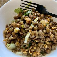 lentil salad  at Veggi Station in Ludwigsburg