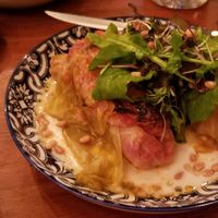 Stuffed cabbage at Pergamon Restaurant in Jerusalem