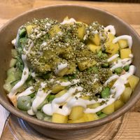 Vegan Tiki bowl at Honu Tiki Bowls in Vienna