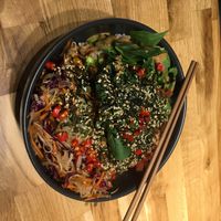 self created bowl  at Honu Tiki Bowls in Vienna