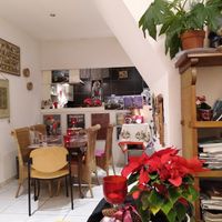 Small interior at Abay Blue Nile Taste of Ethopia in Haarlem