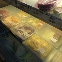 Fruit trays at Wei Kien Fresh Fruit Stations 伟健新鲜水果站 in North Singapore