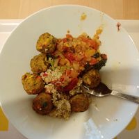 Vegan couscous bowl at IKEA in Taastrup