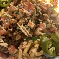 VV fries 🍟 😱 at Vegan Veganos - Food Truck in San Jose