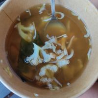 Miso soup at Terra in 