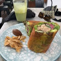 Jackfruit wrap   at Terra in 