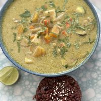 Thai green curry   at Terra in 