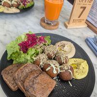 Falafel plate at Terra in 