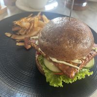 Teriyaki Tempe burger   at Terra in 