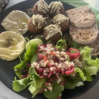 Falafel plate  at Terra in 