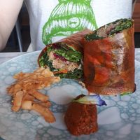 BBQ jackfruit wrap  at Terra in 