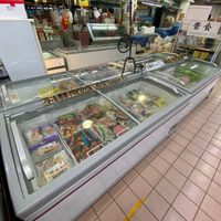 Frozen vegetarian food at Woodlands North Plaza - Vegetable Stall in North Singapore