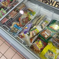 Frozen veg meats at Woodlands North Plaza - Vegetable Stall in North Singapore