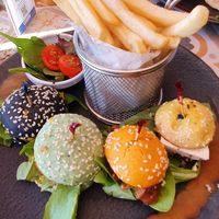 Rainbow mini buns at Seashells Healthy Living in Limassol