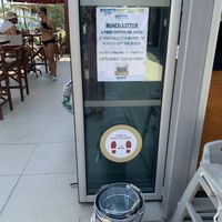 Sweet little beach rubbish incentive  at Seashells Healthy Living in Limassol