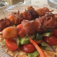 Sweet chilli tofu bites  at Seashells Healthy Living in Limassol