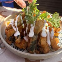 Zucchini fries   at Seashells Healthy Living in Limassol