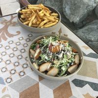 Cesar salad vegan style   at Seashells Healthy Living in Limassol