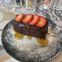 Chocolate mousse   at Seashells Healthy Living in Limassol