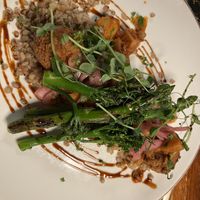 Vegan falafel entree  at Narfeyrarstofa in Stykkisholmur