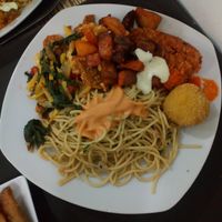 Buffet at Loving Hut - Jiron Carabaya in Lima