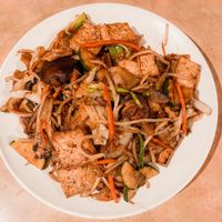 Vegetable chow fun  at Golden Harvest in Saint Helena