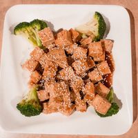 Sesame Tofu  at Golden Harvest in Saint Helena