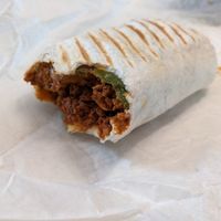 Breakfast wrap with chorizo at Essen Kitchen in Cincinnati