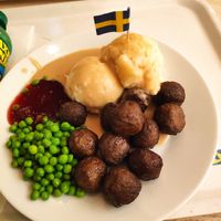 Vegan Swedish köttbullar at IKEA in Gentofte